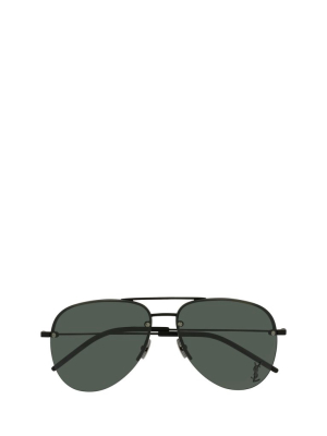 Saint Laurent Eyewear Classic Aviator Sunglasses