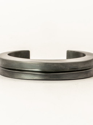 Crescent Folded Bracelet (distortion Blade, 1 Fold, 15mm, Kas)