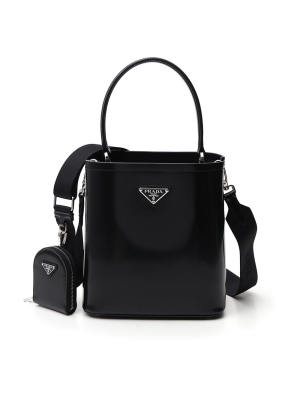 Prada Panier Detachable-pouch Shoulder Bag