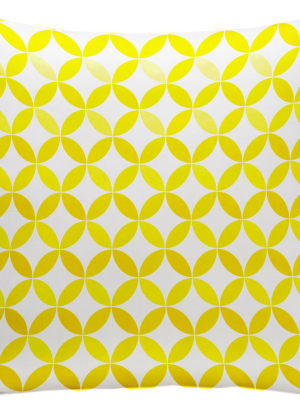 Open Box - Tops Organic Pillow - Yellow