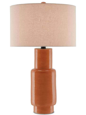 Janeen Orange Table Lamp