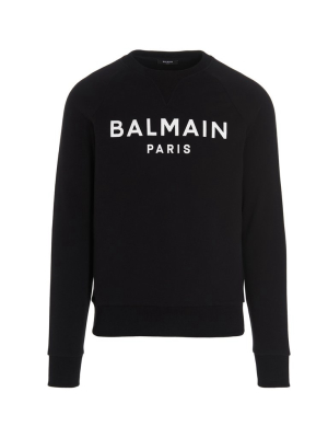 Balmain Logo Printed Sweatshirt