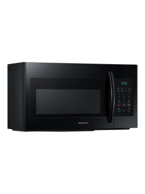 Samsung Me16h702seb 1.6 Cubic Foot 1000 Watt Over The Range Fingerprint Resistant Microwave Oven, Black (certified Refurbished)