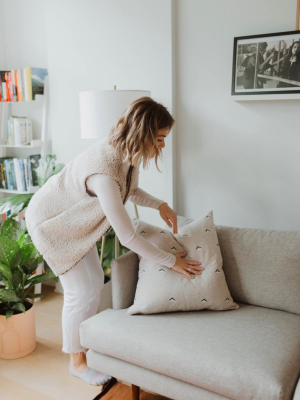 Double Triangle Pillow