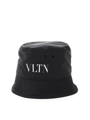 Valentino Vltn Print Bucket Hat