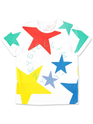 Stella Mccartney Kids Stars Printed T-shirt