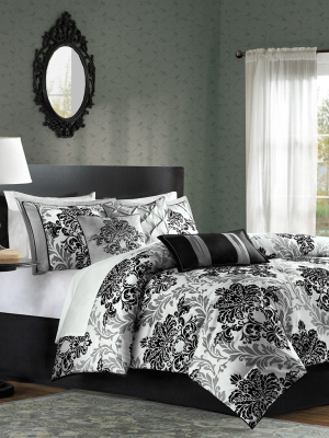 7 Piece Charlize Printed Comforter Set