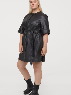 H&m+ Faux Leather Dress