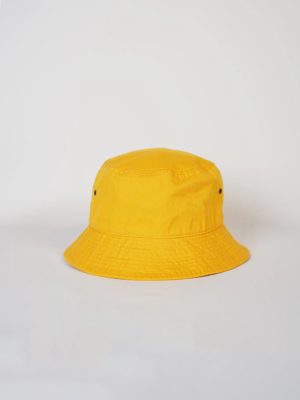 Cotton Bucket Hat Gold