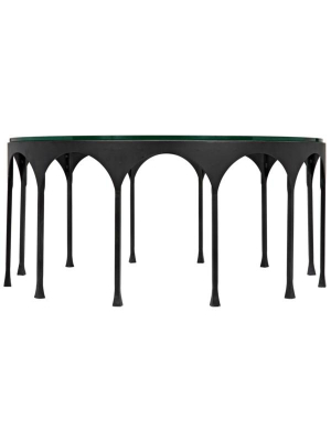 Achille Coffee Table In Black Metal