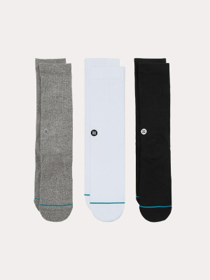 Stance Icon 3 Pack Sock