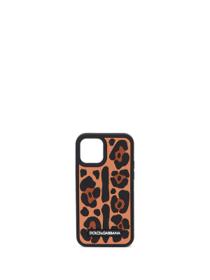 Dolce & Gabbana Leopard Print Iphone 12 Pro Case
