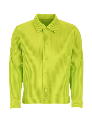 Homme Plissé Issey Miyake Pleated Tailored Shirt