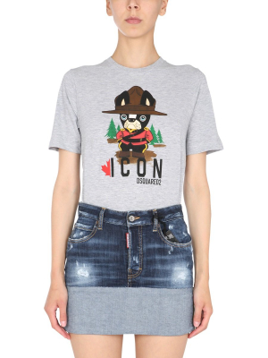 Dsquared2 Graphic Printed T-shirt