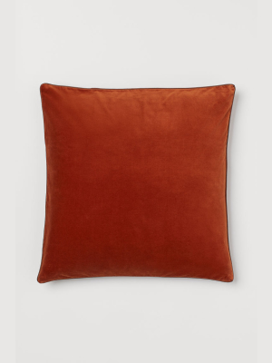 Cotton Velvet Cushion Cover