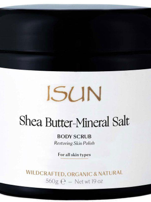 Shea Butter-mineral Salt Body Scrub
