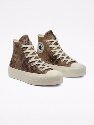 Elevated Metallic Platform Chuck Taylor All Star