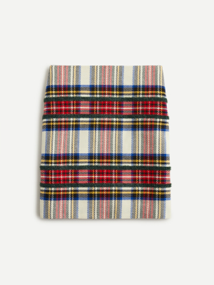 Mini Skirt In Lurex® Snowy Stewart Tartan