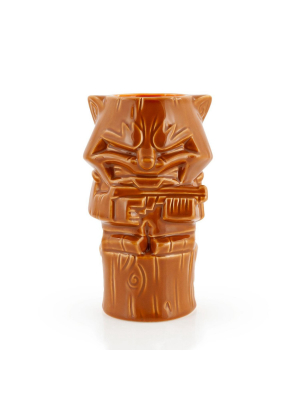 Beeline Creative Geeki Tikis Marvel Guardians Of The Galaxy: Rocket Tiki Mug | Holds 16 Ounces