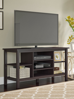 Bush Furniture Broadview Tv Stand In Espresso Oak