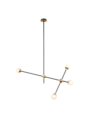 Modern Baton Chandelier