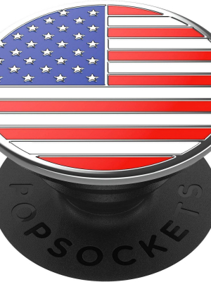 Popsockets Popgrip Cell Phone Grip & Stand - Old Glory Enamel