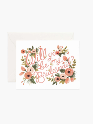 Rifle Paper Co. Will You Be My Bridesmaid? Card