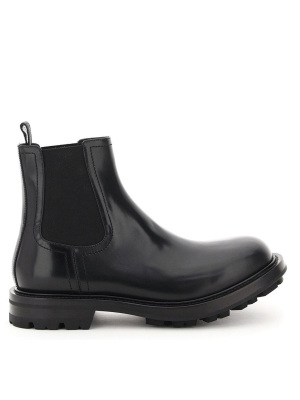 Alexander Mcqueen Chelsea Ankle Boots