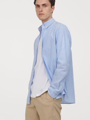 Cotton Poplin Shirt