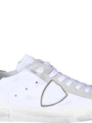 Philippe Model Panelled Low-top Sneakers