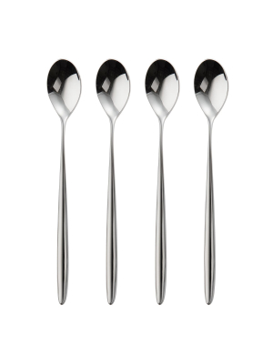 Hidcote Bright Long Handled Spoon, Set Of 4