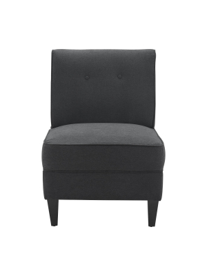 Copenhagen Tufted Slipper Chair - Serta