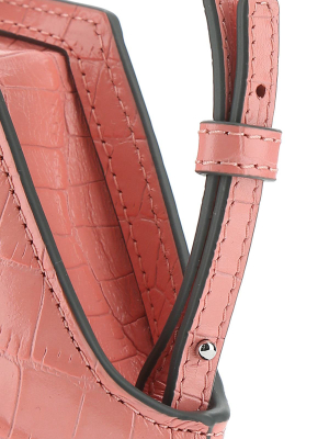 Danse Lente Johnny Embossed Bucket Bag