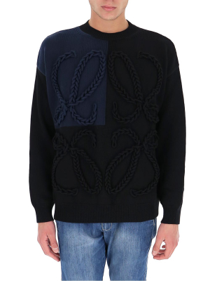 Loewe Anagram Embroidered Sweater