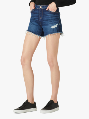 Gemma Mid-rise Cut-off Shorts