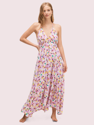 Floral Maxi Dress Cover-up