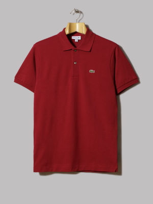 Lacoste Classic Pique Polo (bordeaux)