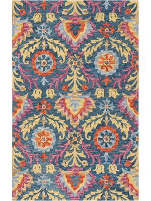 Jesse Floral Hooked Rug - Safavieh