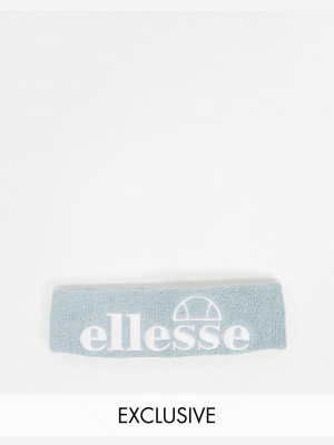 Ellesse Logo Headband In Blue - Exclusive To Asos