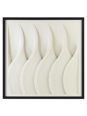 Alger's Waves In White