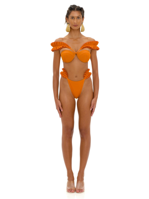 Mulan Orange Bikini