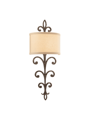 Crawford 2lt Wall Sconce Cottage Bronze