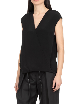 3.1 Phillip Lim Sleeveless V-neck Blouse