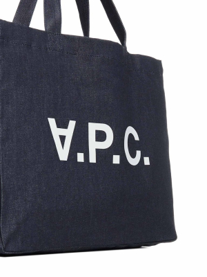 A.p.c. Daniela Denim Tote Bag