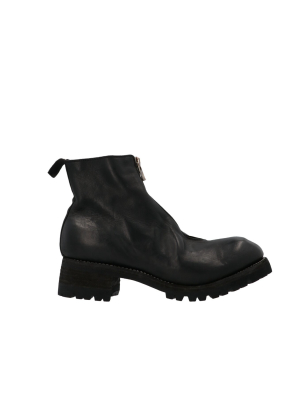 Guidi Front Zip Ankle Boots