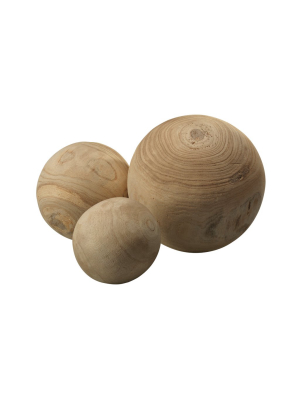 Malibu Wood Balls