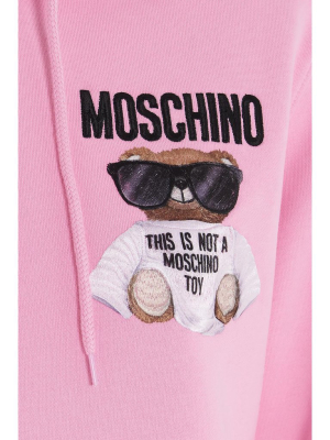 Moschino Teddy Print Hoodie