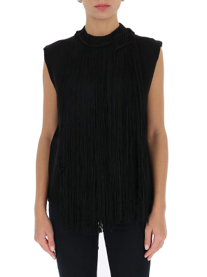 Jil Sander Detachable Macramé-necklace Vest