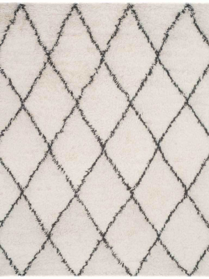 Kenya Intersect Ivory/gray Area Rug