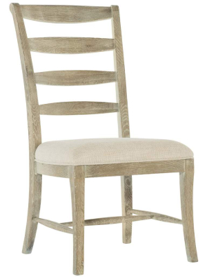 Rustic Patina Ladderback Side Chair, Sand